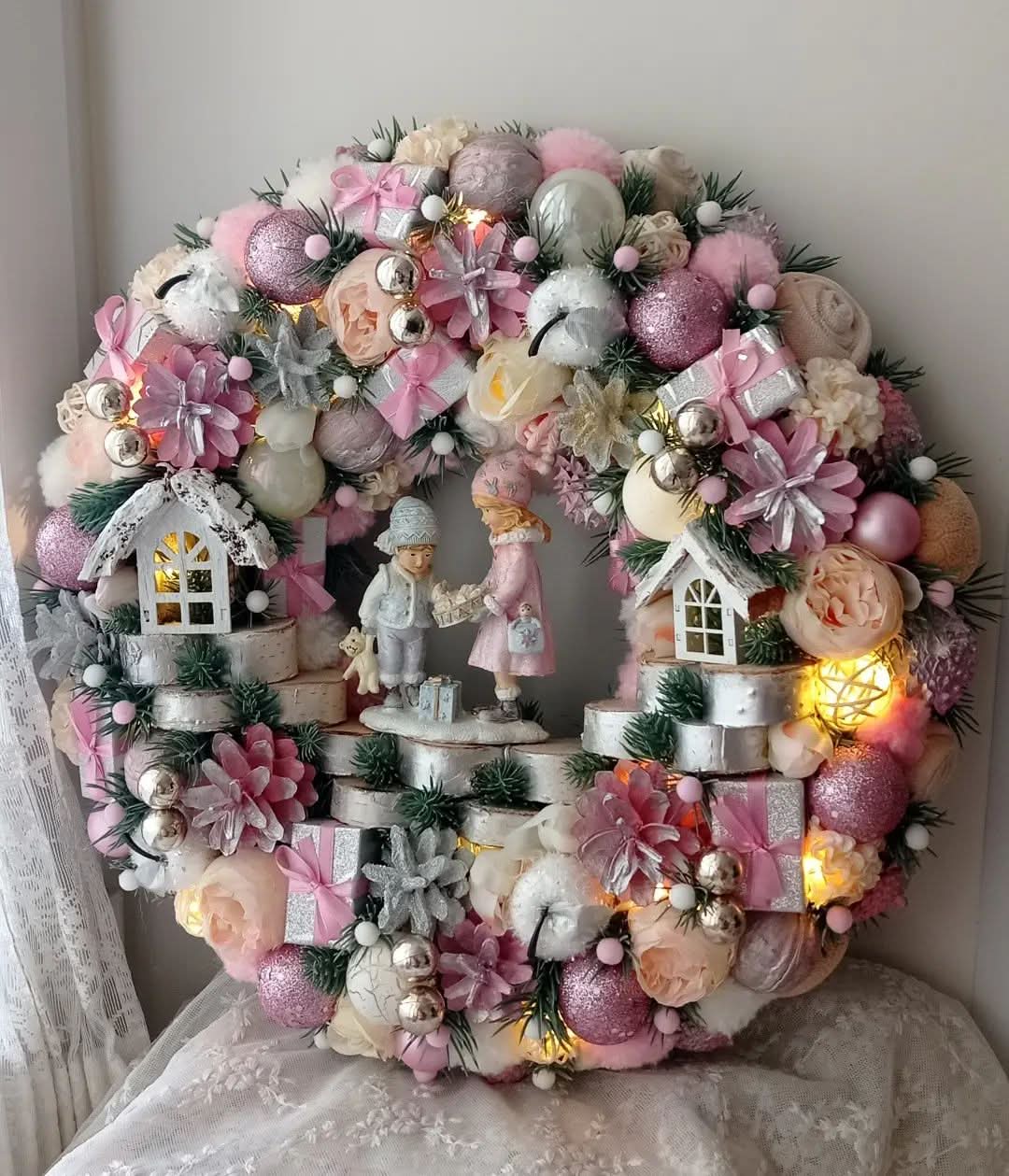 Guirlanda Natalina com Luzes LED 65 cm TVN29