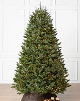 Árvore de Natal Verde Premium com Galhos Articulados, Suporte Metálico com Rodinhas e Micro Leds Embutidos TVN01