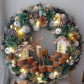 Guirlanda Decoração Natalina Luxo com Led 55 cm TVN30