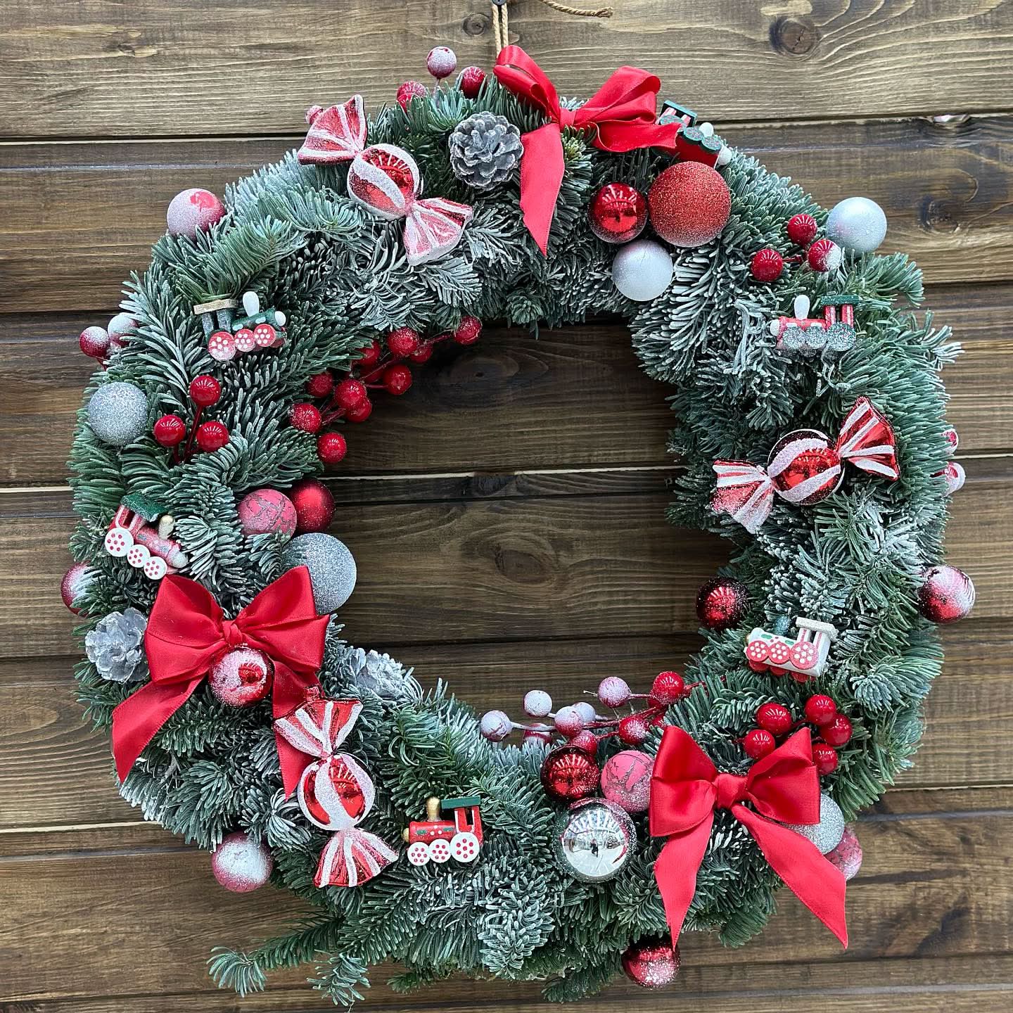 Guirlanda Natalina com Mini Trenzinho TVN70