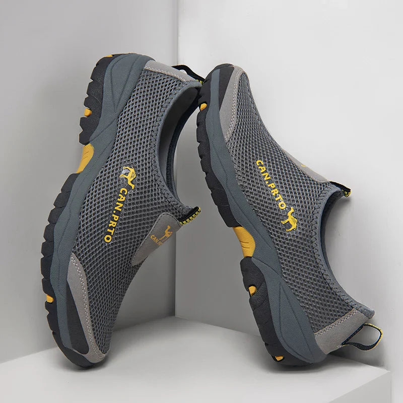 (PAGUE 1 LEVE 2 - PROMOÇÃO EXCLUSIVA) Tênis Ortopédico Masculino Para Caminhada + BRINDE